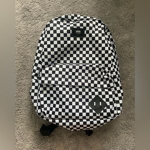 Vans checkered backpack